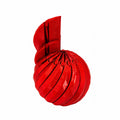 Pelota fidget flexible antiestrés impresa en 3D rojo