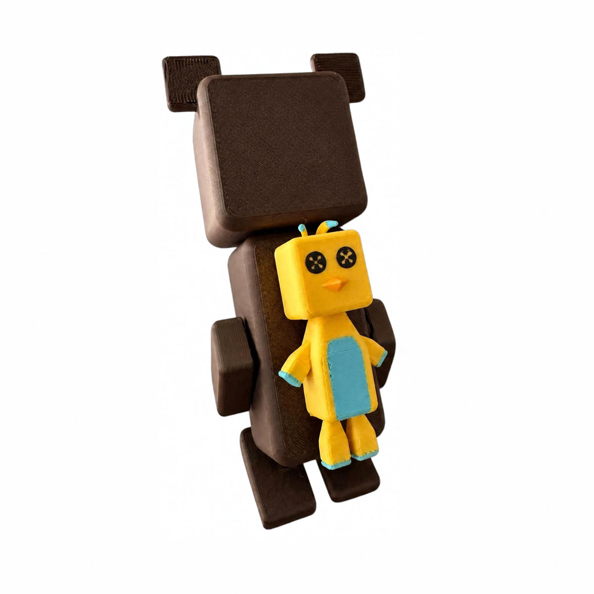 Figura articulada impresa en 3D – Baaren con Shicka
