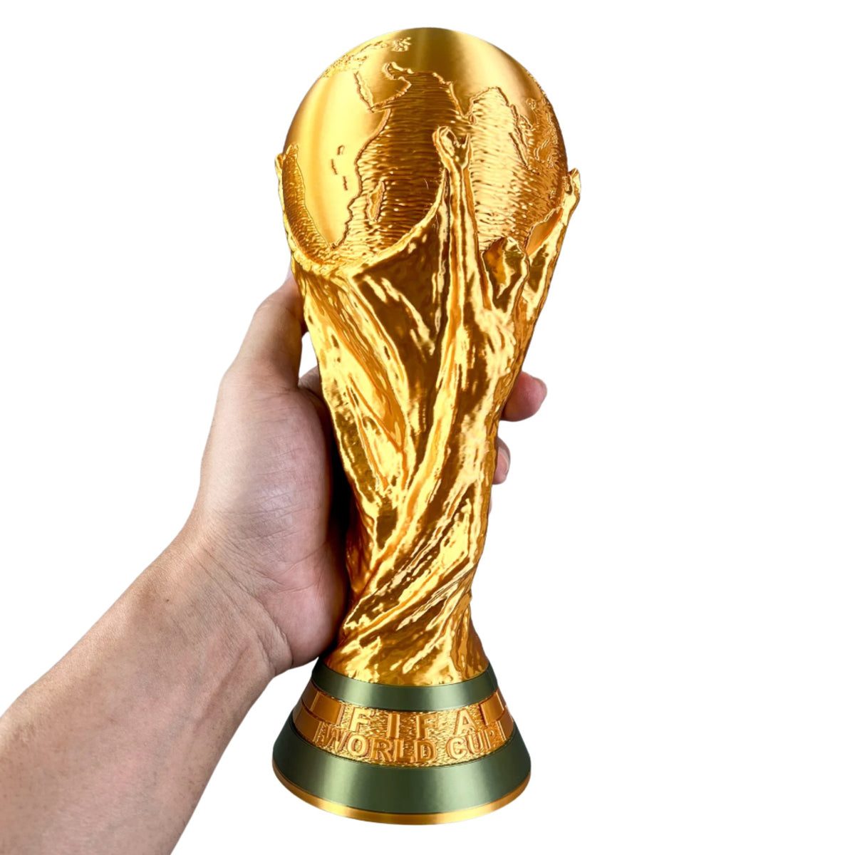 Trofeo réplica impreso en 3D
