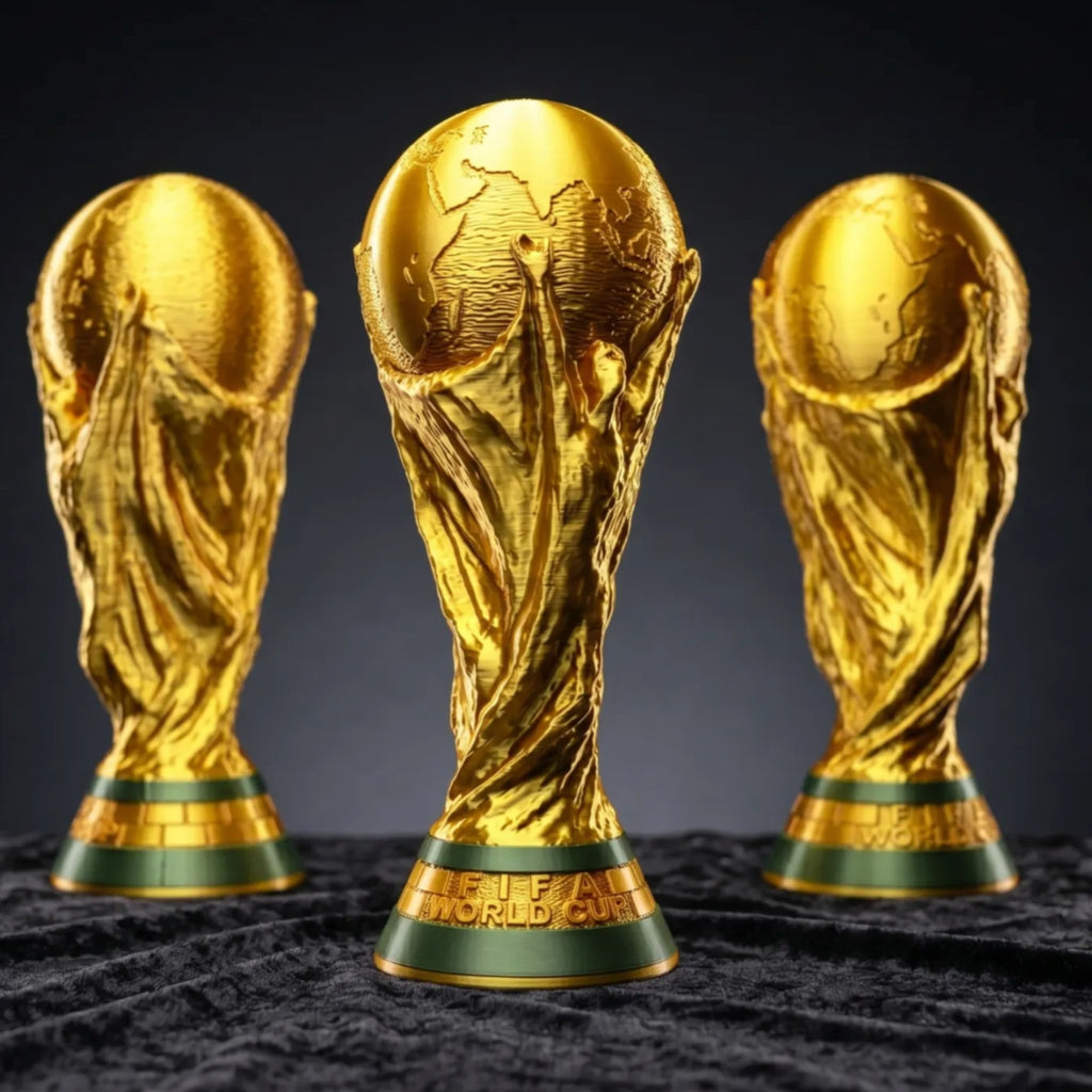 Trofeo réplica impreso en 3D