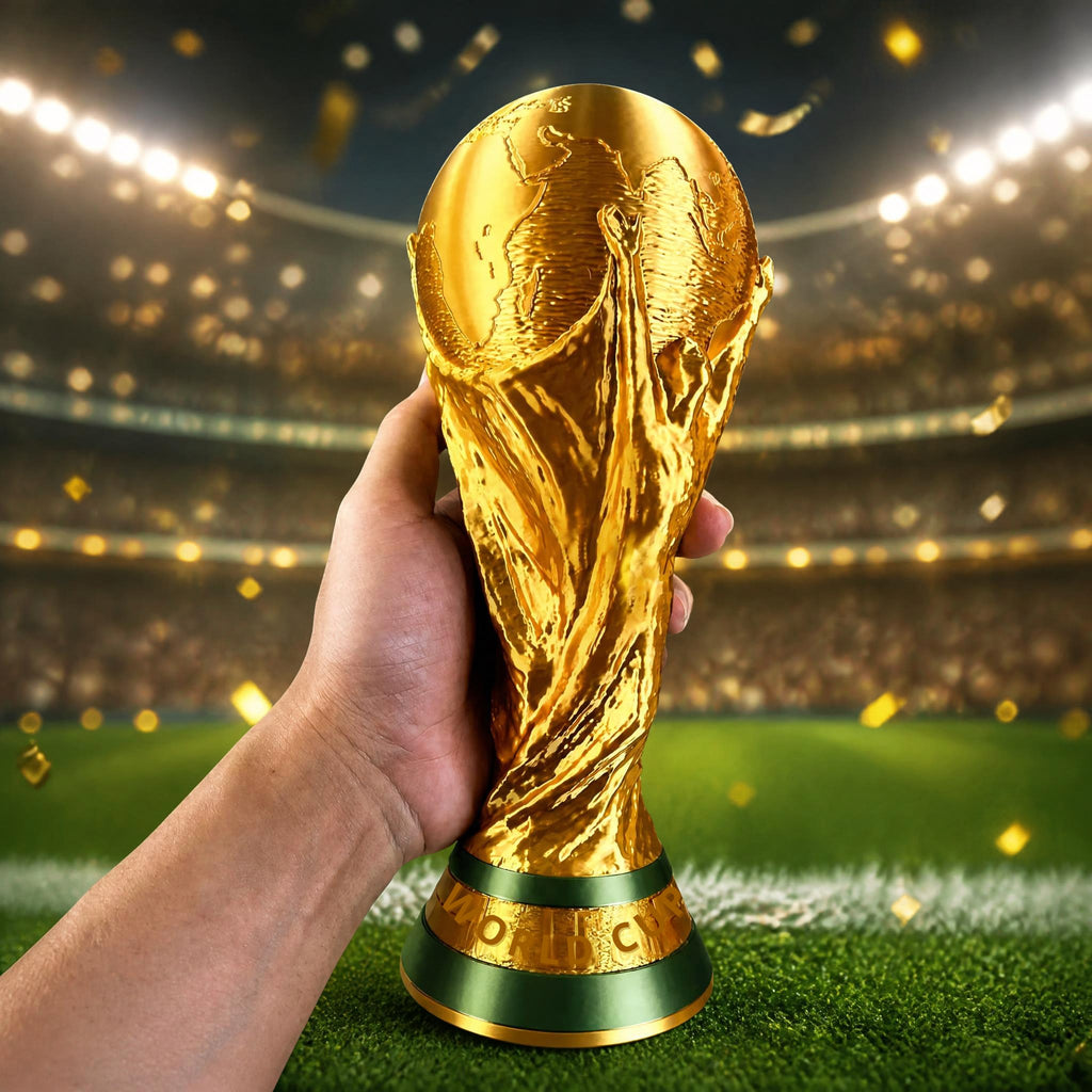 Trofeo réplica impreso en 3D