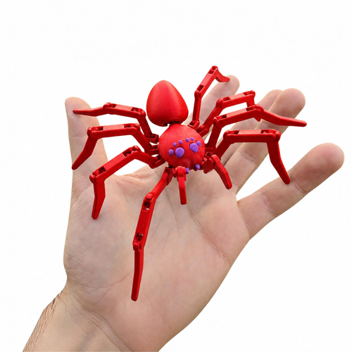 Araña articulada para Halloween — Vista 2