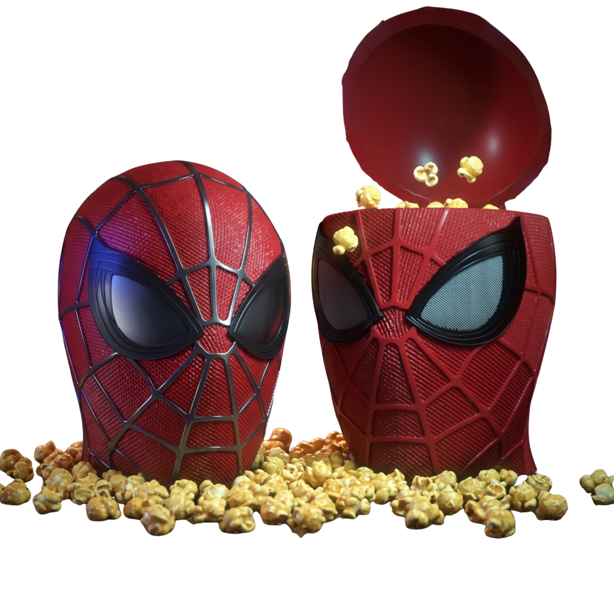 Vaso  y Palomera Spiderman