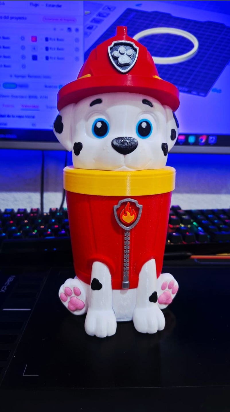 Vaso Marshall Paw Patrol
