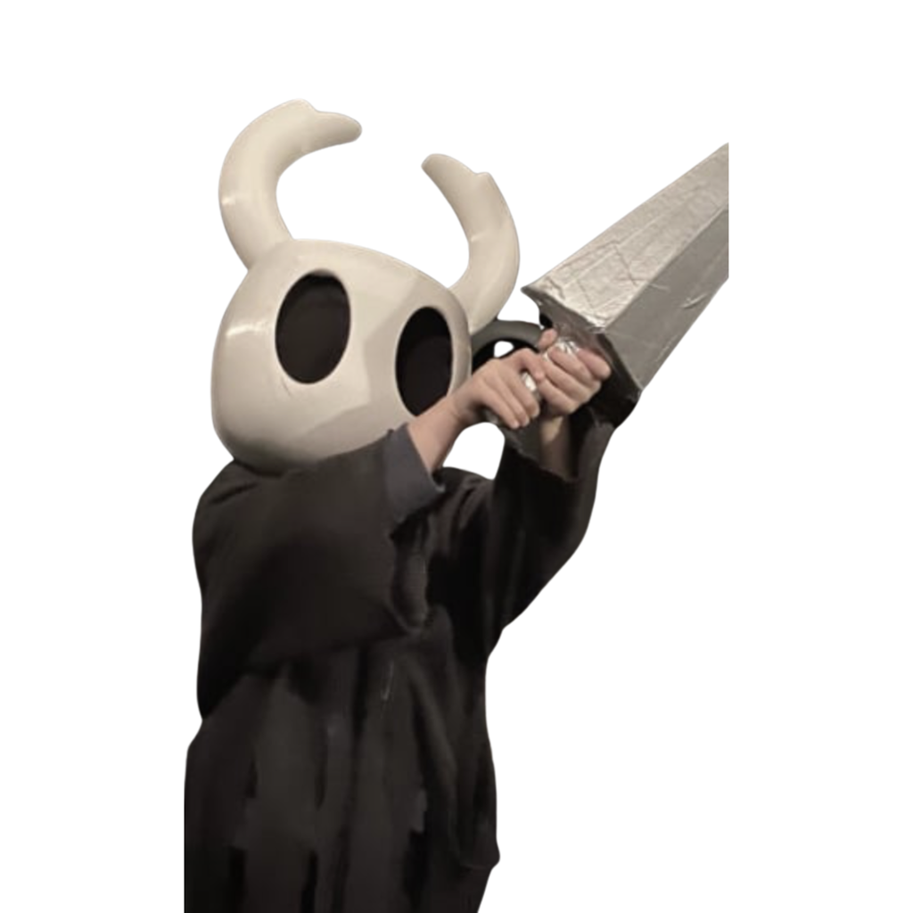 Máscara Hollow Knight para Halloween — Vista 2