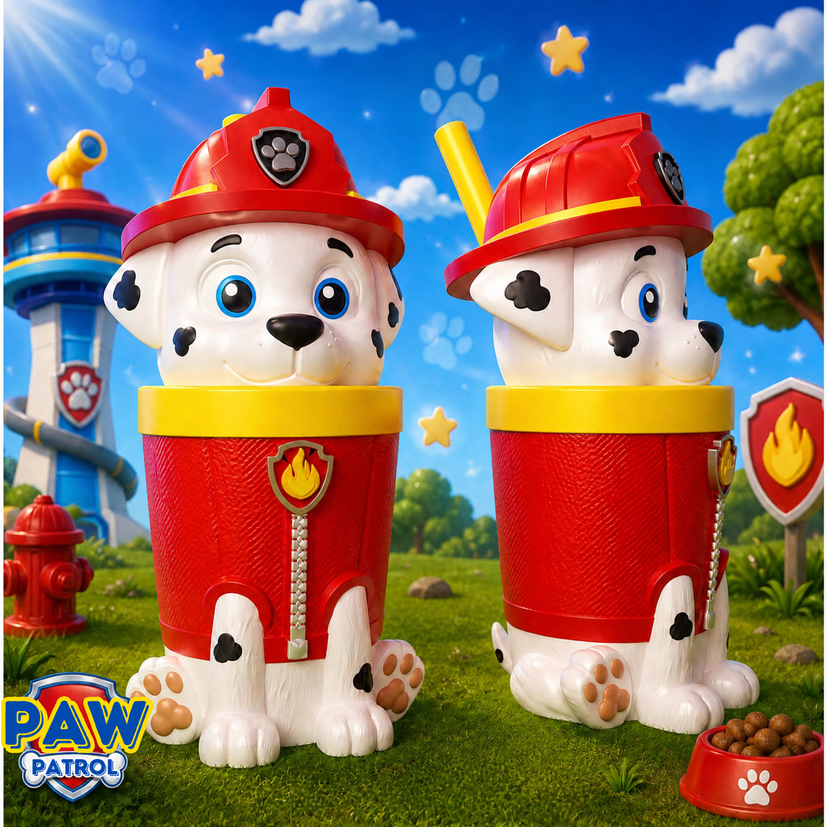 Vaso Marshall Paw Patrol