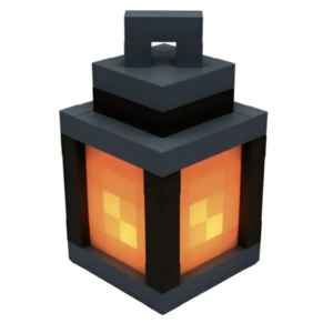 Lampara de minecraft