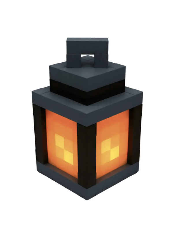 Lampara de minecraft