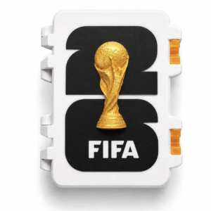 Caja Porta Láminas GRANDE Figuritas Mundial Copa Fifa 2026