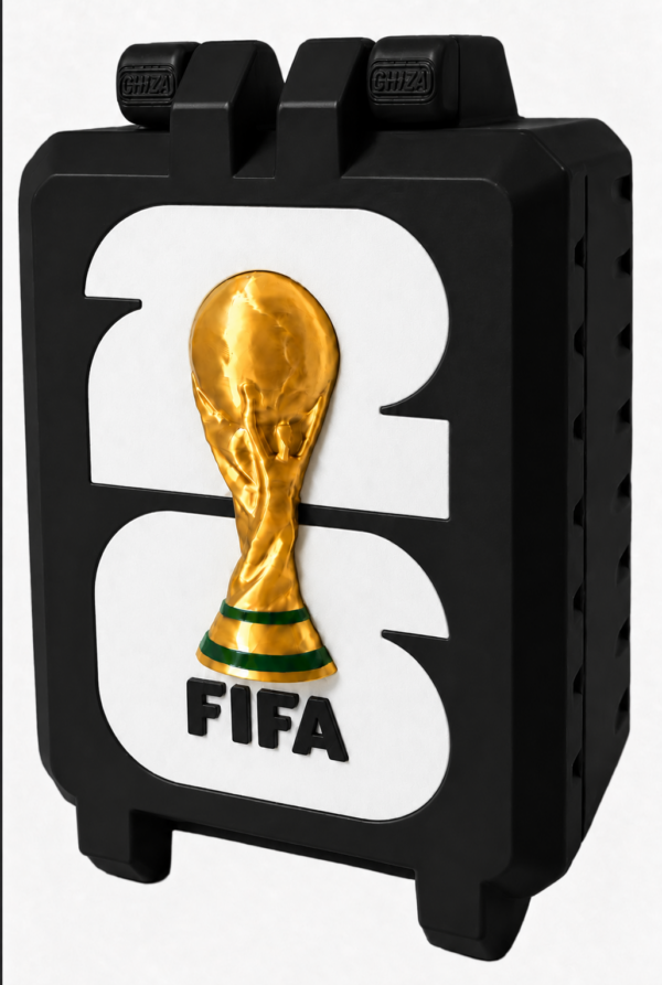 Caja Porta Láminas MEDIANA Figuritas Mundial Copa Fifa 2026
